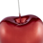 Cherry Sculpture // Medium // Metallic Red