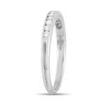 Tiffany & Co. // Platinum + Diamond Band Ring // Ring Size: 5.75 // Estate