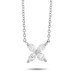 Tiffany & Co. // Victoria Platinum + Diamond Pendant Necklace // 16" // Estate