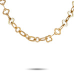 Van Cleef & Arpels // Byzantine Alhambra 18K Yellow Gold Necklace // 16" // Estate