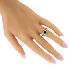 Hermes // Attelage d'Or 18K Rose Gold Diamond Ring // Ring Size: 8.25 // Estate