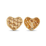 Tiffany & Co. // Ladies 18K Yellow Gold Heart Clip-On Earrings // Estate