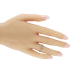 Tiffany & Co. // Platinum + Diamond Band Ring // Ring Size: 5.75 // Estate