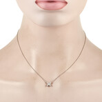 Tiffany & Co. // Victoria Platinum + Diamond Pendant Necklace // 16" // Estate