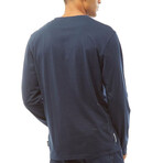 Long Sleeve T-shirt // Navy (S)