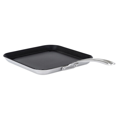 Viking Contemporary // 3-Ply Stainless Steel Nonstick Grill Pan // 11"