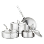 Viking Professional // 5-Ply Stainless Steel Cookware // 7-Piece Set