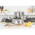 Viking Professional // 5-Ply Stainless Steel Cookware // 7-Piece Set
