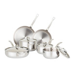 7-Ply Titanium Cookware // 10-Piece Set