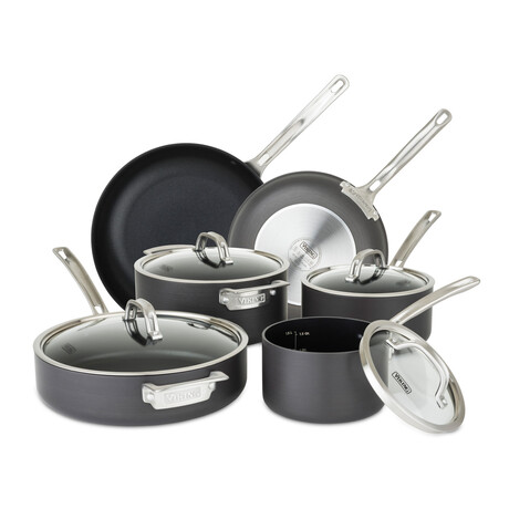 Hard Anodized Nonstick Cookware // 10-Piece Set