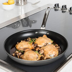 Hard Anodized Nonstick Fry Pans // 2-Piece Set