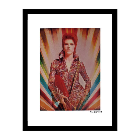 David Bowie Ziggy Stardust No Apologies Vintage Print