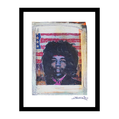 Jimi Hendrix Vintage Print