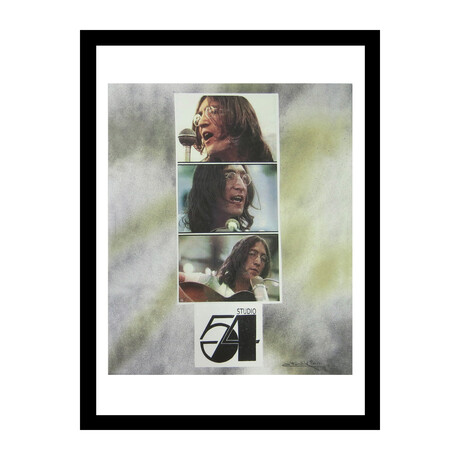 John Lennon Legendary Performer Vintage Print