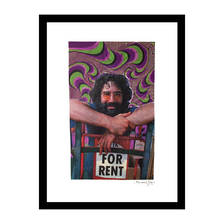 Jerry Garcia Grateful Dead Vintage Print