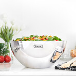 Double Wall Stainless Steel Beverage Bucket + Serving Bowl (14")