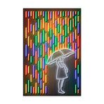Rain Print on Acrylic Glass by  Octavian Mielu