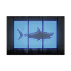 Shark Print // Octavian Mielu (24"H x 16"W x 0.25"D)