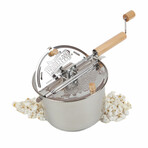 Movie Nights // Stainless Steel Whirley Pop Complete Set​