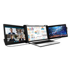 Dual Portable Folding Laptop Screen Expander