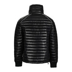 Corey Men's Puffer Jacket // Black (L)