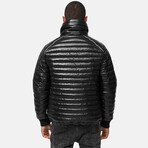 Corey Men's Puffer Jacket // Black (XL)
