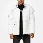 Franco Men's Coat  // White (XL)