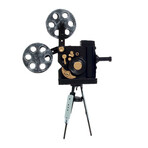Vintage Movie Projector Metal Handmade