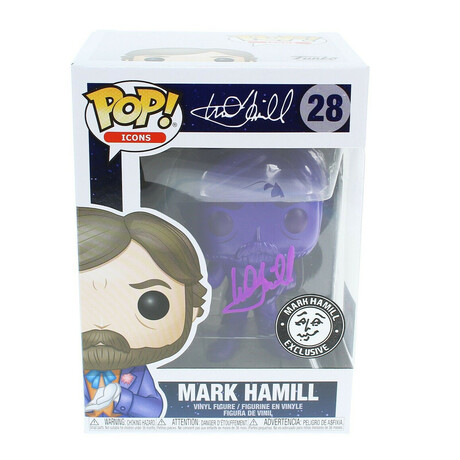 Mark Hamill // Autographed Exclusive Funko Pop! Icons: Mark Hamill #28