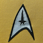 William Shatner // Star Trek // Signed + Framed Yellow Uniform Shirt