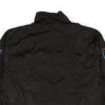 Black Diag Nylon Jacket (S)