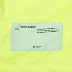 Neon Yellow Windbreaker Jacket (XXS)