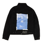 Black Monalisa Slim Denim Jacket (XXS)