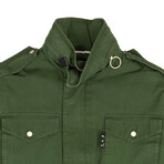 Green Checker Field Jacket (XXS)