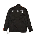 Black Bookish Nylon Jacket (XS)