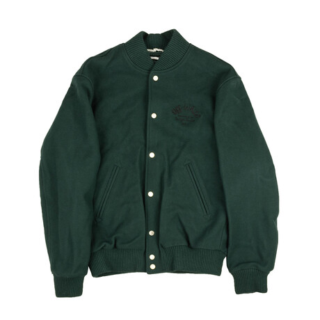 Dark Green Arrow Varsity Jacket (XXS)