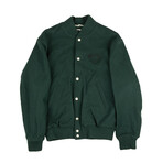 Dark Green Arrow Varsity Jacket (XS)