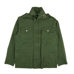 Green Checker Field Jacket (S)