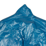 Blue Check Zipped Jacket (M)