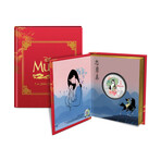 2021 Niue Silver Mulan Colorized // NGC Certified PF70 First Release // Deluxe Collector's Pouch