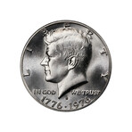 U.S. Kennedy Silver Bicentennial Half Dollar (1976) // Mint State Condition // Deluxe Display Box