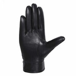 Lucius Leather Touch Screen Gloves // Black (XL)