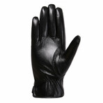 Antony Leather Touch Screen Gloves // Winter Lined // Black (XL)