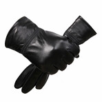 Timon Leather Touch Screen Gloves // Black (L)