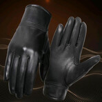 Timon Leather Touch Screen Gloves // Black (L)