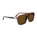 Men's PO3223S 2453 Polarized Sunglasses // Havana