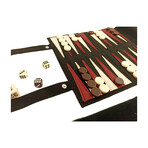 Roll-Up Multigame Set // Chess Set, Checkers Set, Backgammon Set