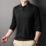Alex Long-Sleeved T-Shirt // Black (XL)