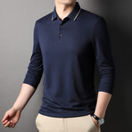 Greg Long-Sleeved T-Shirt // Dark Blue (XL)