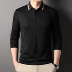 Manny Long-Sleeved T-Shirt // Black (2XL)